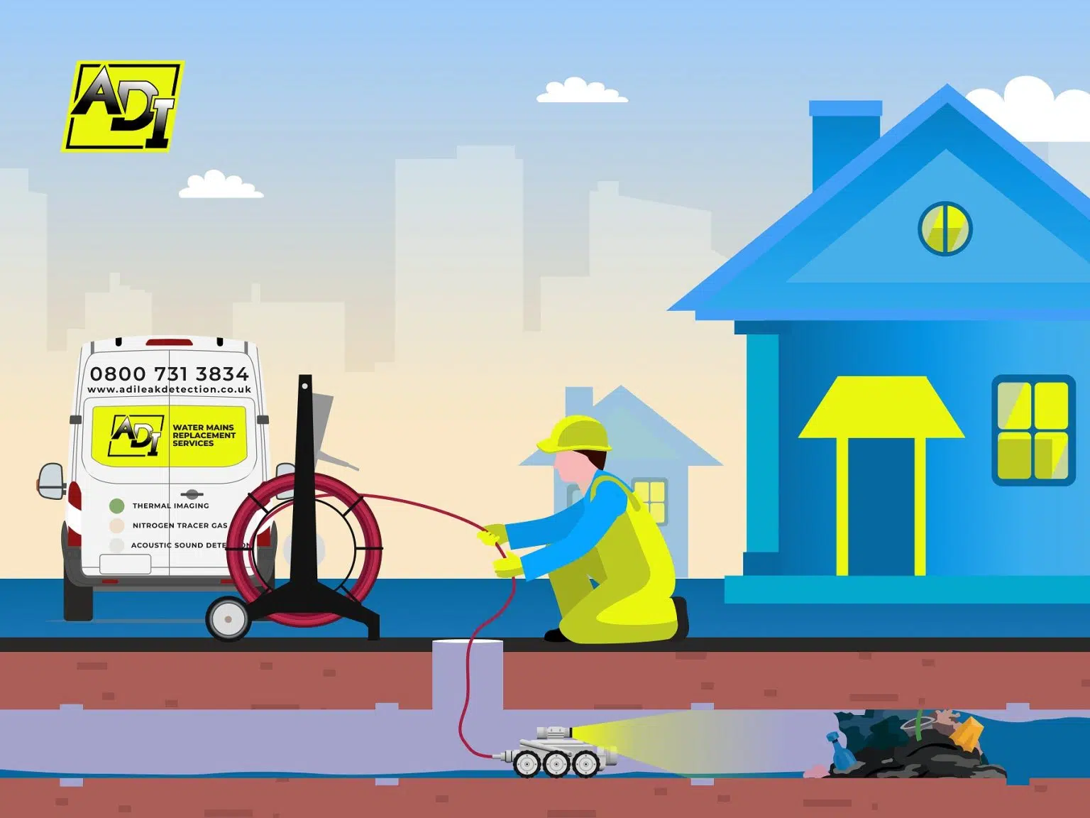 Drainage CCTV Surveys & Investigations Kettering